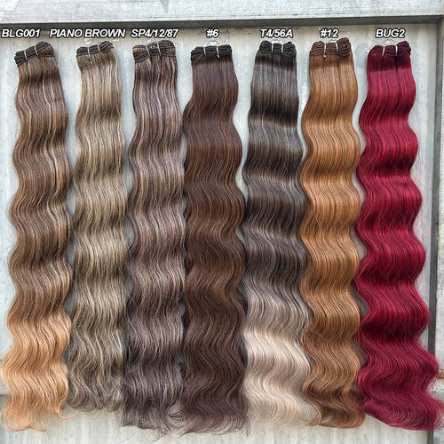 Magica™ Brown M816 Body Wave Hair Bundles – 30” Synthetic Extensions