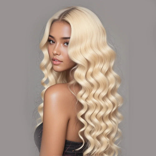 10–26 Inch 613 Body Wave Hair Extensions – 3PCS Brazilian-Style Synthetic Hair for Women