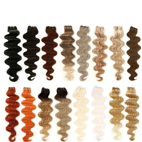 Magica™ Brown M816 Body Wave Hair Bundles – 30” Synthetic Extensions