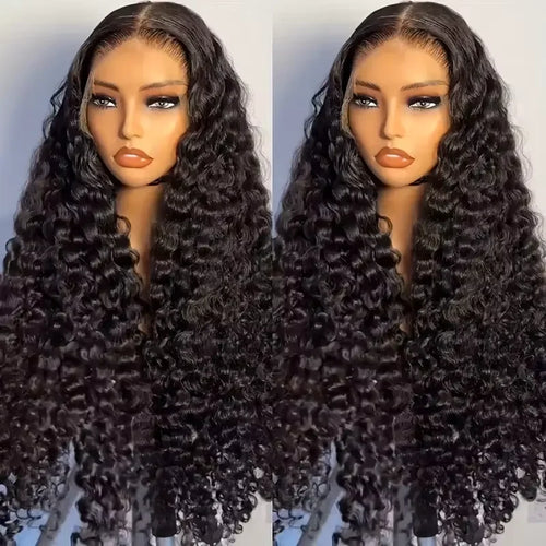 alt="Geeta 13x4 13x6 transparent lace front human hair wig 360 lace frontal Brazilian 4x4 5x5 closure for black women"