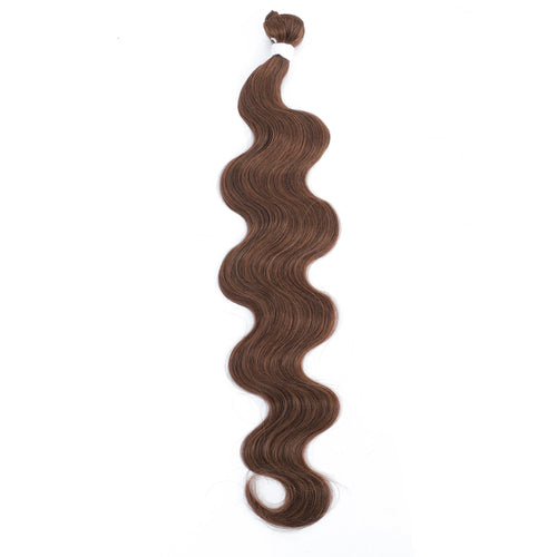 26-Inch Colorful Body Wave Hair Bundles – 613 Piano Blonde Synthetic Hair for Women
