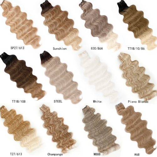 Magica™ Brown M816 Body Wave Hair Bundles – 30” Synthetic Extensions