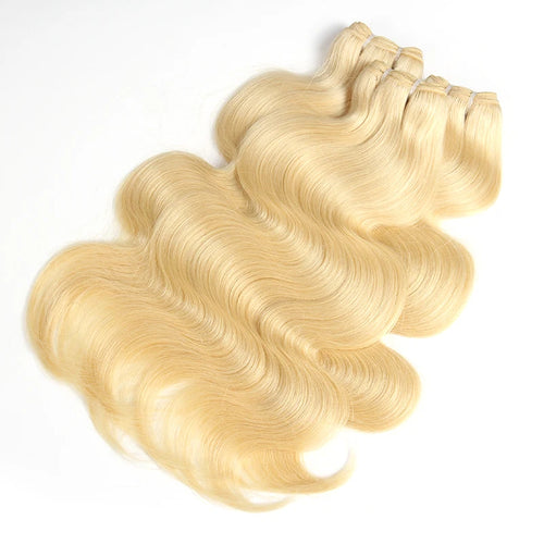 10–26 Inch 613 Body Wave Hair Extensions – 3PCS Brazilian-Style Synthetic Hair for Women