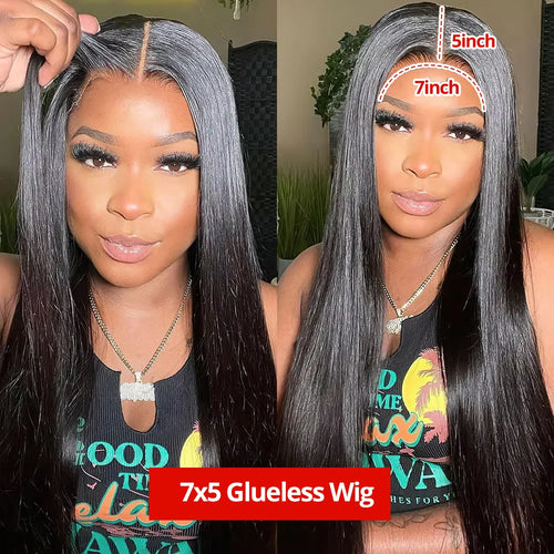 Queen Nala 360 Lace Frontal Straight Human Hair Wigs 30 40 Inch Glueless 7x5 13x4 Human Hair Wigs Ready To Wear Pre Plucked 200%