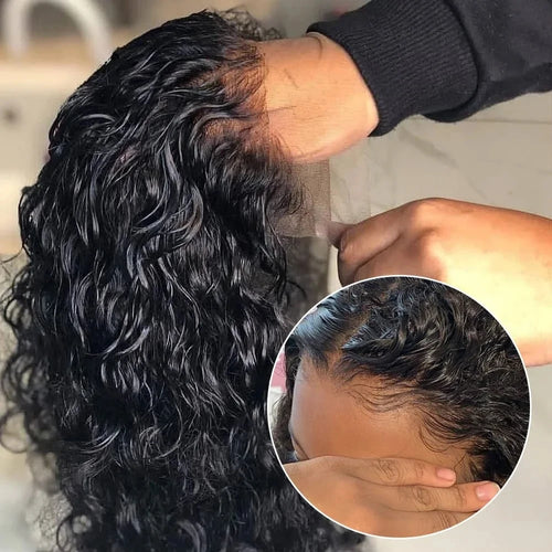 Brazilian Curly Short Bob 13x4 Lace Frontal Wig 200% Density Deep Wave 4x4 Transparent Lace Front Wigs 100% Human Hair For Women