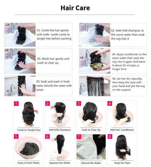 Cur Wig Body Wave 360 Full Lace Front Wig Human Hair Pre Plucked 13x4 HD Lace Frontal Remy Curly Hair Wig Brazilian For Women