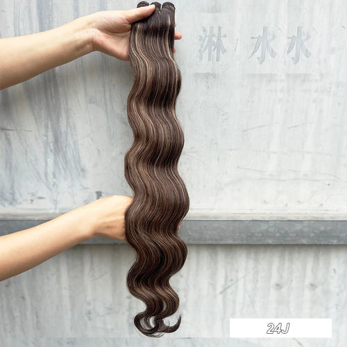 Magica™ Brown M816 Body Wave Hair Bundles – 30” Synthetic Extensions