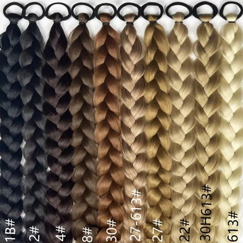 24-Inch Synthetic Long Braided Ponytail