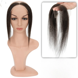 TESS Women Human Hair Topper – 10" Lace Invisible Patch