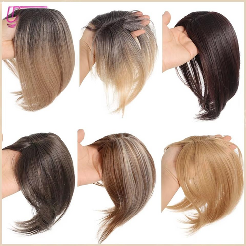 Synthetic Clip-In Bangs – Natural Fringe Topper