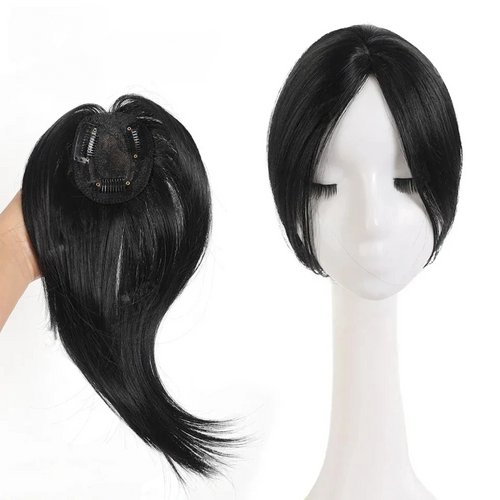 Synthetic Clip-In Bangs – Natural Fringe Topper