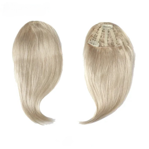 Straight Clip-In Human Hair Bangs – 100% Remy Fringe