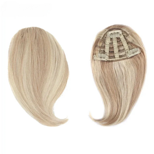Straight Clip-In Human Hair Bangs – 100% Remy Fringe