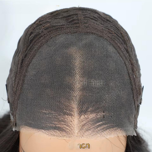 Perruque Ombre Brown synthétique Lace Front – 6x4 Body Wave