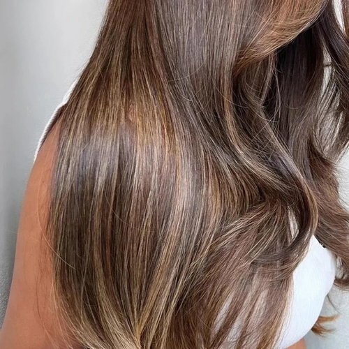 Balayage Brown Blonde Lace Front Wig – Body Wave Human Hair