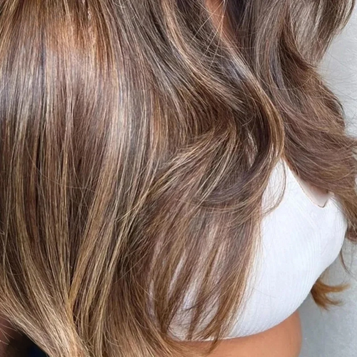 Balayage Brown Blonde Lace Front Wig – Body Wave Human Hair