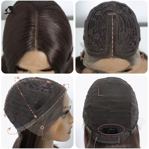 Noble Synthetic Lace Front Wig Straight Bangs Lace Wig 14 Inc Cosplay Ombre Blonde Wigs For Women Lace Wig Synthetic Lace Wig