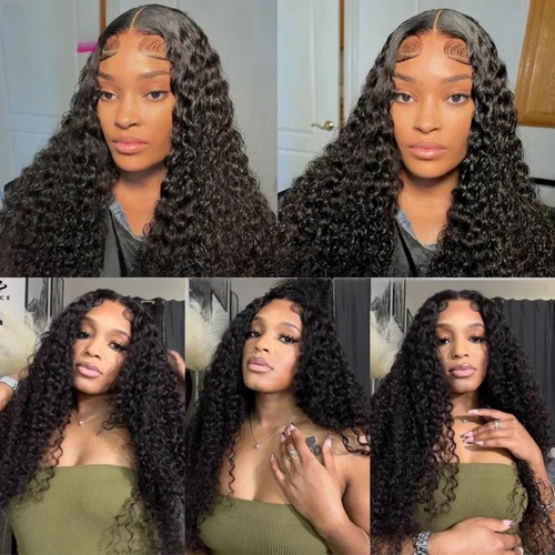 Curly Human Hair Bundles 24 Inch 12A Brazilian Weave