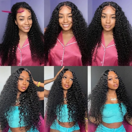 Curly Human Hair Bundles 24 Inch 12A Brazilian Weave