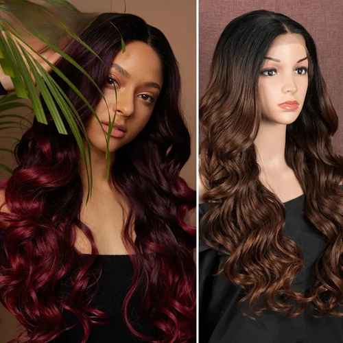 30 Inch Loose Wave Baby Hair Synthetic Lace Wigs