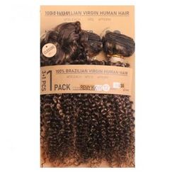 Kinky Curly Bundles With Closure Short Indian Human Hair