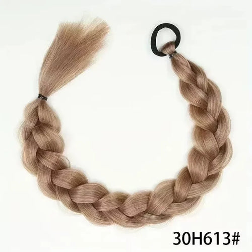 24-Inch Synthetic Long Braided Ponytail