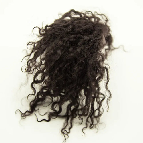 Witdiy™ 25-Color Sheepskin Wool Curly Hair Wefts – DIY Doll Wig & Craft Extension Set