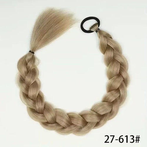 24-Inch Synthetic Long Braided Ponytail