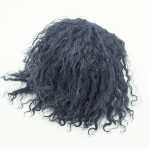Witdiy™ 25-Color Sheepskin Wool Curly Hair Wefts – DIY Doll Wig & Craft Extension Set