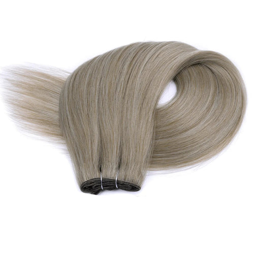 26-Inch Straight Synthetic Hair Bundles – 150g Ombre Brown, Full-Volume Extensions for Women