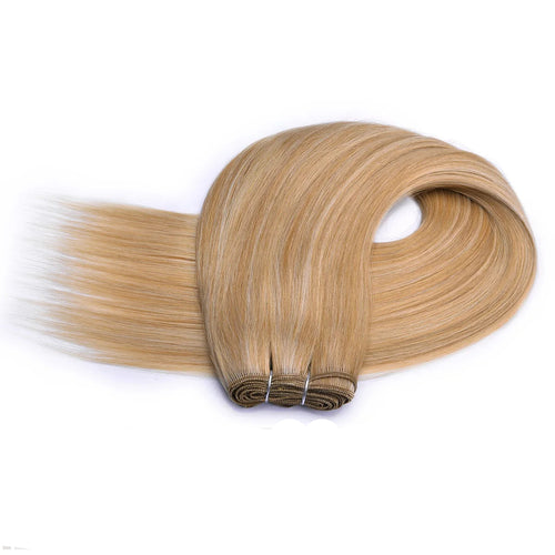 26-Inch Straight Synthetic Hair Bundles – 150g Ombre Brown, Full-Volume Extensions for Women
