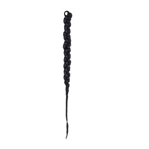 Twist Braided Ponytail Extension – Long Synthetic Hairpiece, 1–2 Piece Set
