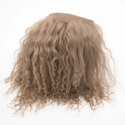 Witdiy™ 25-Color Sheepskin Wool Curly Hair Wefts – DIY Doll Wig & Craft Extension Set