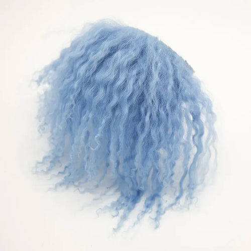 Witdiy™ 25-Color Sheepskin Wool Curly Hair Wefts – DIY Doll Wig & Craft Extension Set