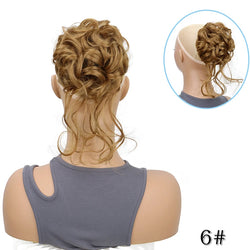 LuxeBun™ Messy Hair Bun – Elastic Chignon Updo Extension for Effortless Everyday Style