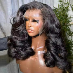 Super Double Drawn Vietnamese Raw Human Hair Wigs – 13X4 Lace Frontal