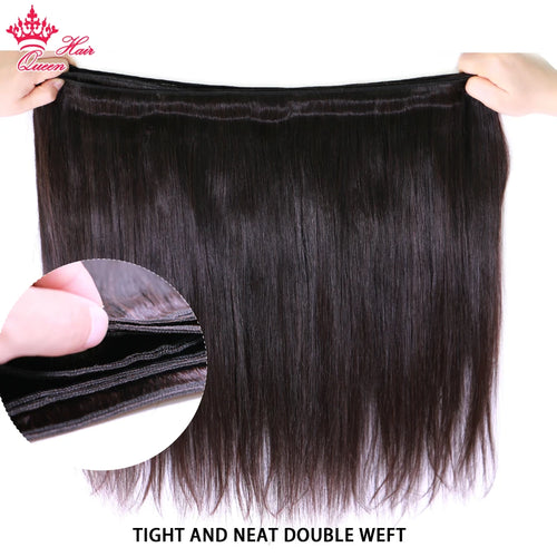 Queen Hair Raw Straight Hair 100% Human Hair Unprocessed Raw Hair Bundles Weave Extension Vietnamese Hair Natural Color