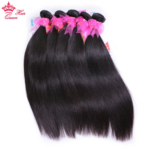 Queen Hair Raw Straight Hair 100% Human Hair Unprocessed Raw Hair Bundles Weave Extension Vietnamese Hair Natural Color