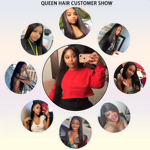 Queen Hair Raw Straight Hair 100% Human Hair Unprocessed Raw Hair Bundles Weave Extension Vietnamese Hair Natural Color