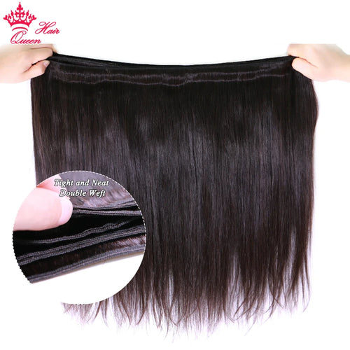 Queen Hair Raw Straight Hair 100% Human Hair Unprocessed Raw Hair Bundles Weave Extension Vietnamese Hair Natural Color