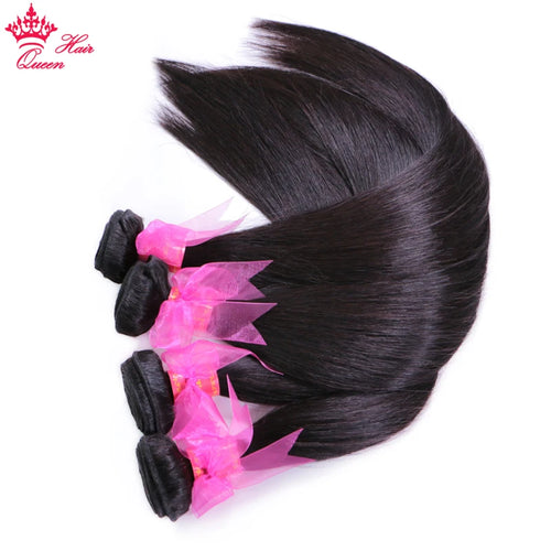 Queen Hair Raw Straight Hair 100% Human Hair Unprocessed Raw Hair Bundles Weave Extension Vietnamese Hair Natural Color