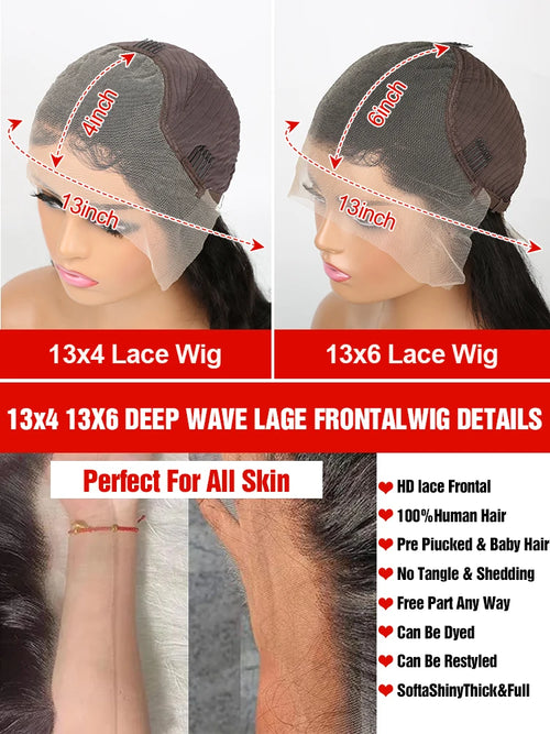 30 40 Inches Straight Human Hair Wigs 13x6 HD Lace Frontal Wigs 250% Density Silver Grey Colored 13x4 Lace Front Human Hair Wigs