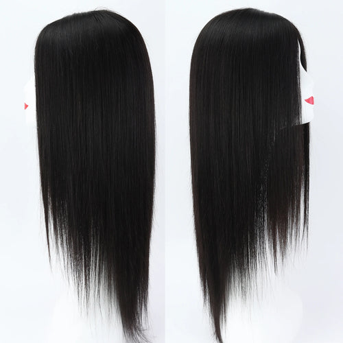 6x6“ Silk Top Full Lace Wig with PU front Real Virgin European Human Hair Wig for Women Silk Base with Elastic Net Wear to go