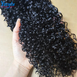 24 24 24 Inch Curly Bundles Human Hair 12A kinky Curly Bundles 100% Human Hair Brazilian Weave Curly Hair Bundle 3 Days Delivery