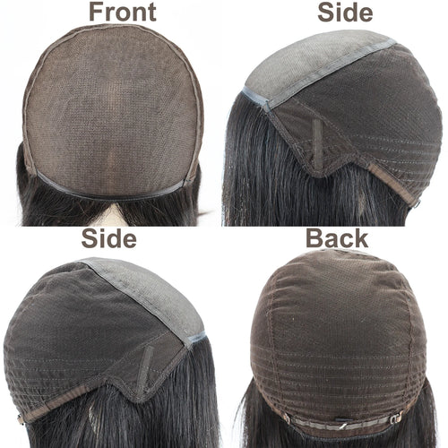Silk Base Wig Full Hand Tied Lace Base Remy European Hair Glueless Wear Go Light Thin Soft 5x5'' Silk Top Pre Plucked for Women