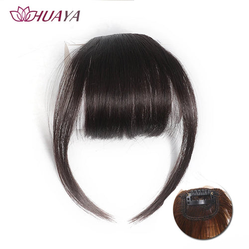 Synthetic Air Bangs Hair Clip-In Extension Front Fringes Hair pieces Air Bangs Fiber Hair Accessorie Invisible Natural