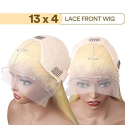 200% Density Lace Front Wig Human Hair 13X6 27 Deep Wave Honey Blonde HD Lace Frontal Curly Wigs For Women Human Hair Wig sale
