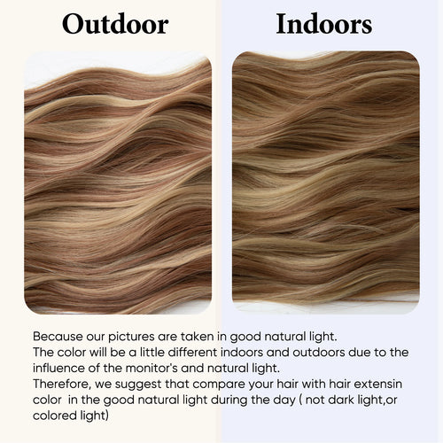 SARLA Synthetic Wave Invisible Wire With Clips Hair Extensions Fish Line Natural Blonde Clip In Hairpiece Fake Hair Piece