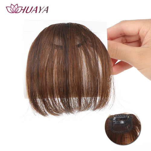 Synthetic Air Bangs Hair Clip-In Extension Front Fringes Hair pieces Air Bangs Fiber Hair Accessorie Invisible Natural