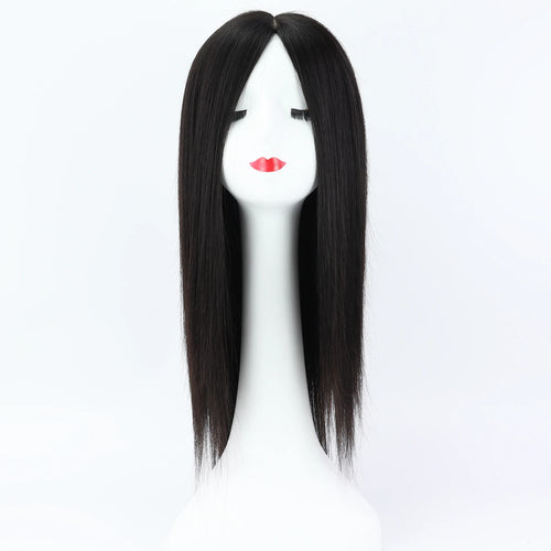 6x6“ Silk Top Full Lace Wig with PU front Real Virgin European Human Hair Wig for Women Silk Base with Elastic Net Wear to go